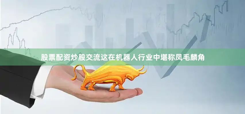 股票配资炒股交流这在机器人行业中堪称凤毛麟角